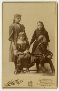 Helen Keller, Edith Thomas, Elizabeth Robin and Thomas Stringer