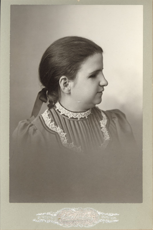 Edith Thomas Profile Portrait
