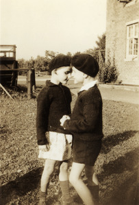 Jimmy and Margaret with Berets