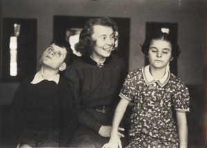 Allen Twins with Gertrude Stenquist