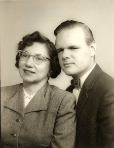 Portrait of Leonard and His Wife Betty