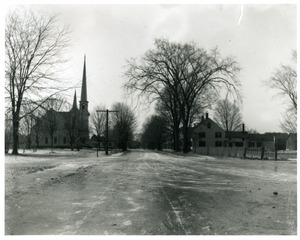 Winter streetscape