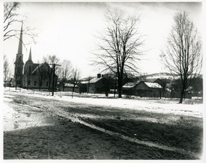 Winter streetscape