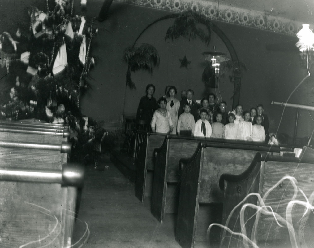 Glendale Methodist Church at Christmas
