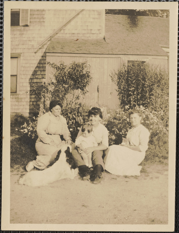 Cora E. Saber, Ruth Hath Saver, Mrs. Pardon, Milton, baby