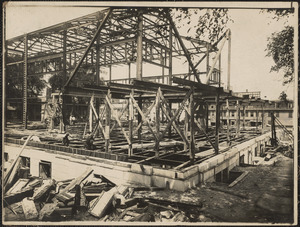 Construction of US Post Office, New Bedford