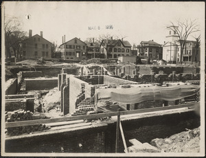 Construction of US Post Office, New Bedford
