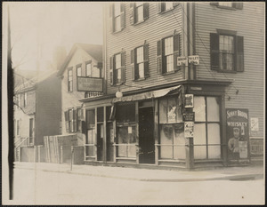 Corner street of New Bedford