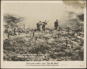 World War I battle scene
