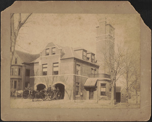 Fire Station No. 7 with tower, New Bedford