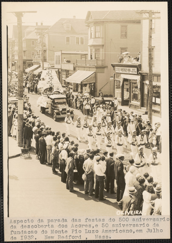 Portuguese Parade, New Bedford Digital Commonwealth