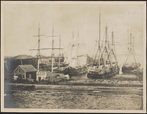 Old whalers at foot of North Street