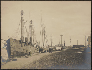 Ships docked in New Bedford