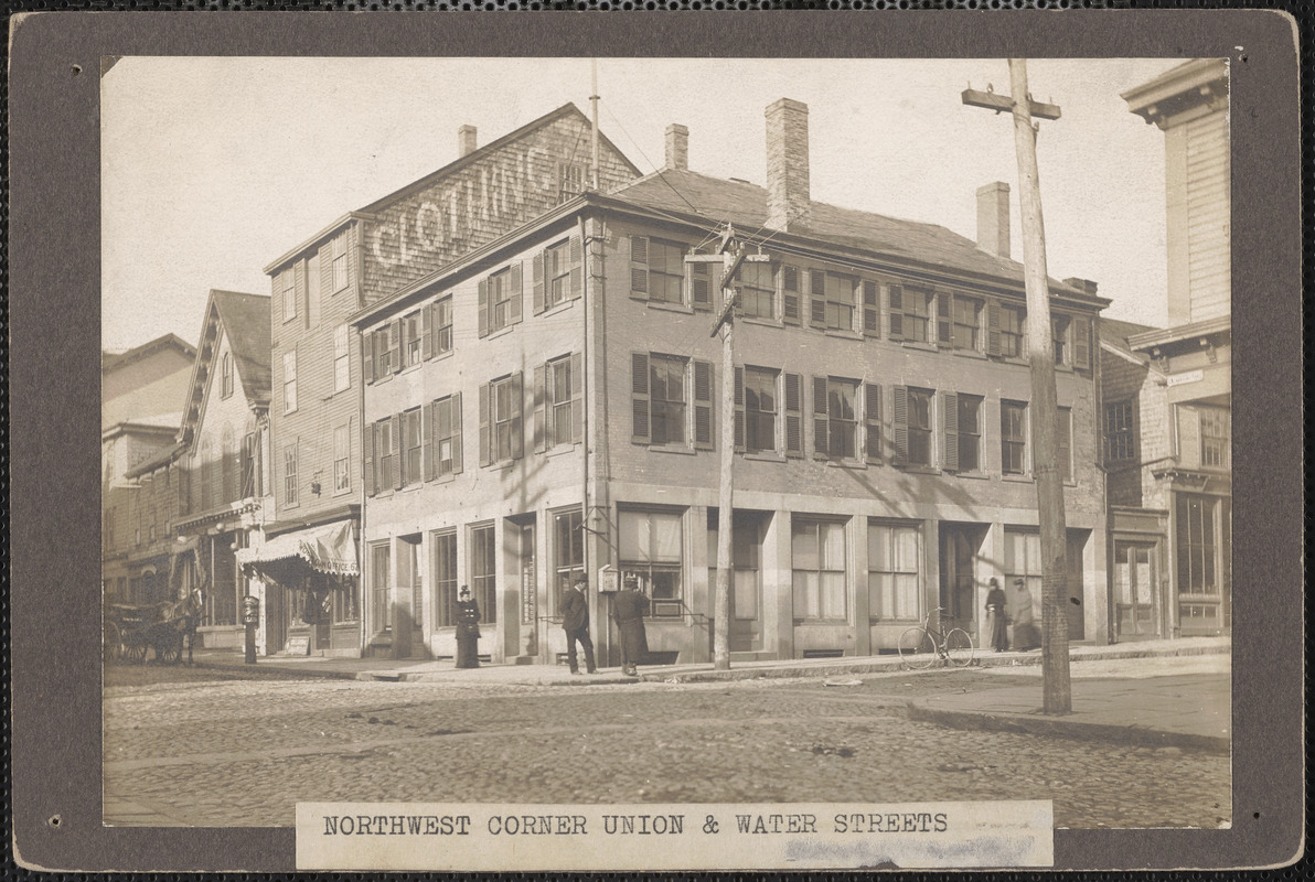 Corner of Union and Water Streets, New Bedford