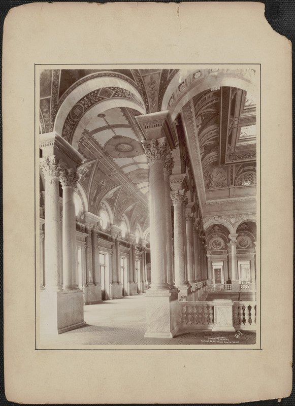 View from South Vault, Library of Congress