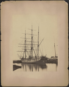 Whaling ship at dock