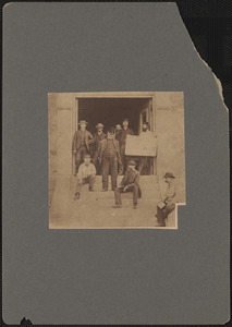 These men were photographed in 1886 when the then new Worthington engine at the Purchase Street pumping station was tested