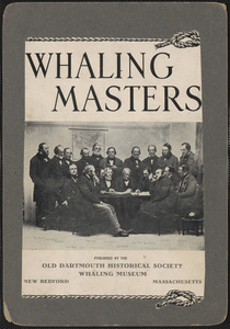 Cover of Whaling Masters published by Old Dartmouth Historical Society-New Bedford Whaling Museum