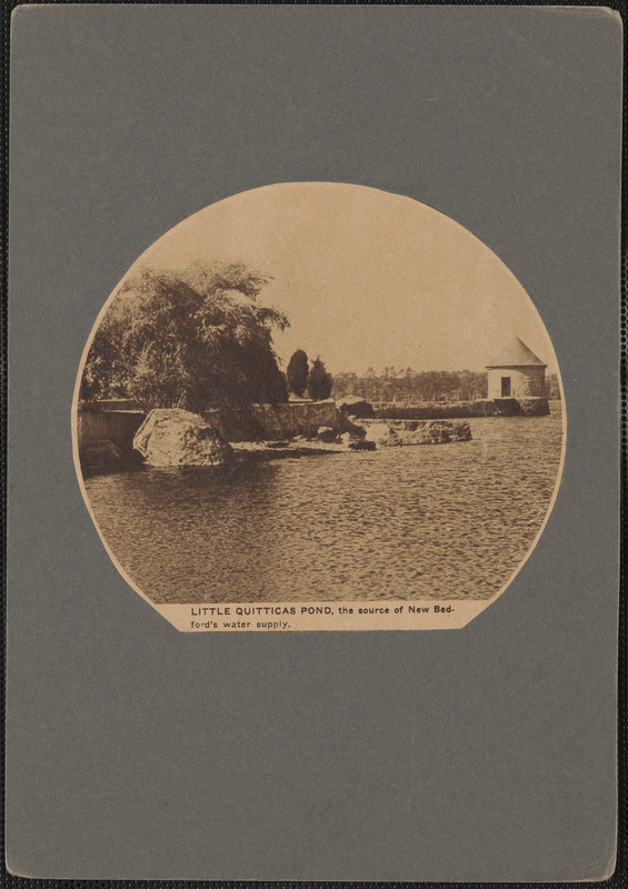 Little Quitticas Pond, the source of New Bedford's water supply