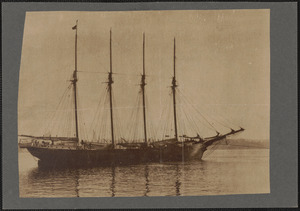 Bon voyage, here is the schooner Burkeland