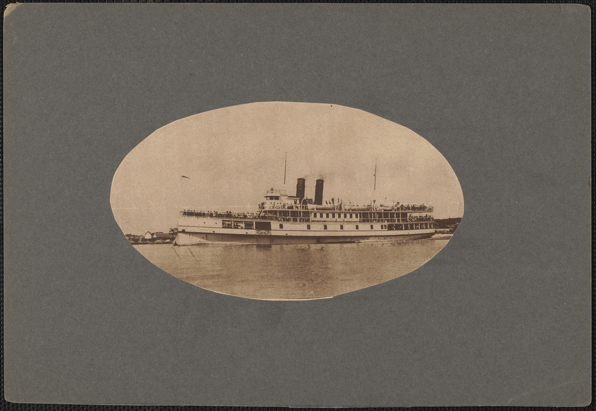 Familiar steamer, the steamer Sankaty