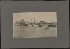 The arrival of the steamer Sankaty in 1911
