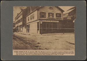 Guess where it is, in January, 1893, the Standard moved to its present location at Pleasant and Market Streets