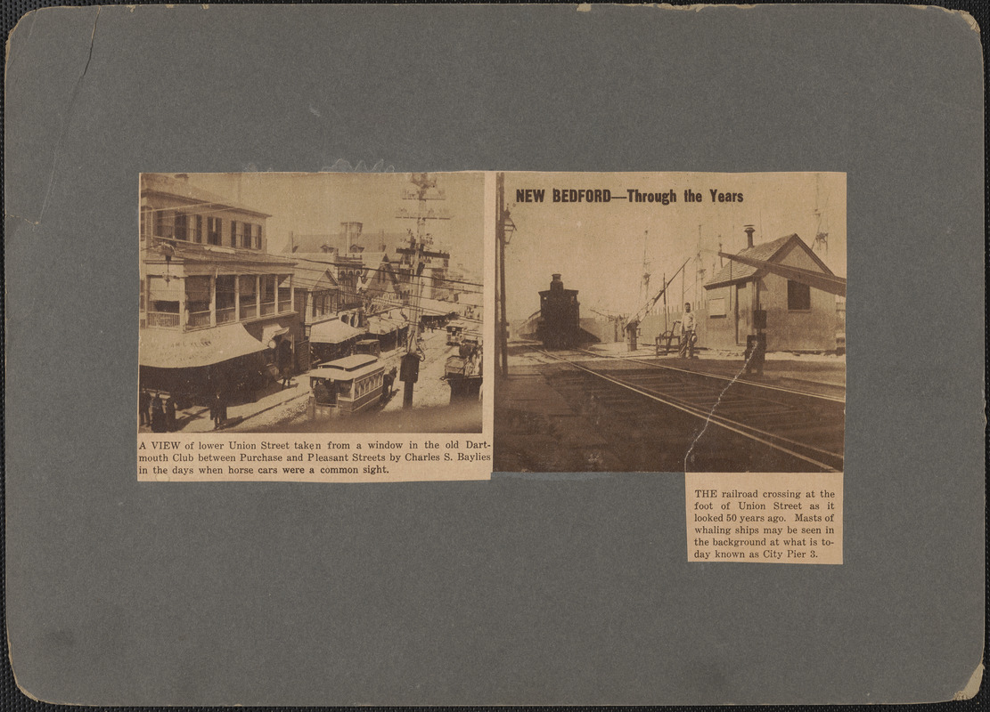 New Bedford, through the years - Digital Commonwealth