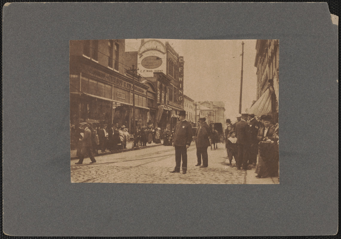 During street car strike of 1906