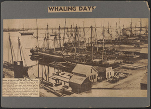 Whaling days, from a collection of whaling pictures owned by William C. Hawes of Fairhaven