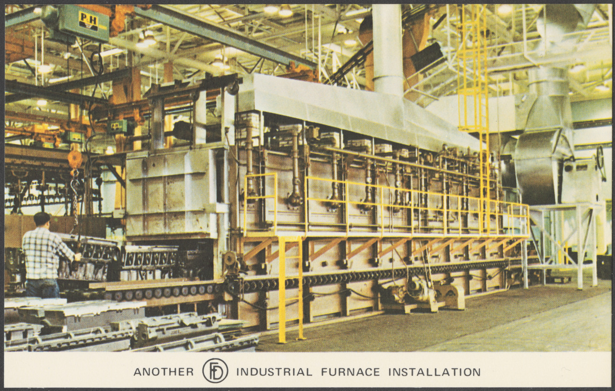 Another F&D industrial furnace installation