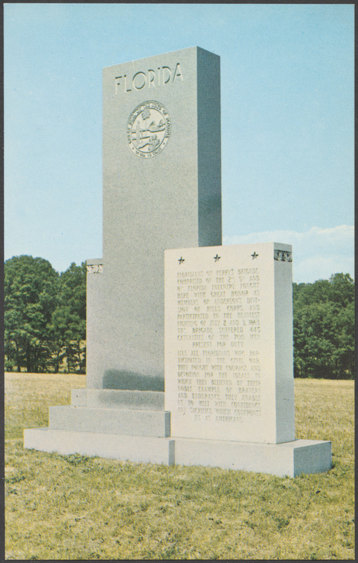 Gettysburg, Pa. The Florida Memorial