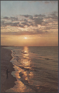 A scenic sunset
