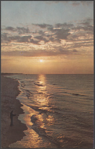 A scenic sunset
