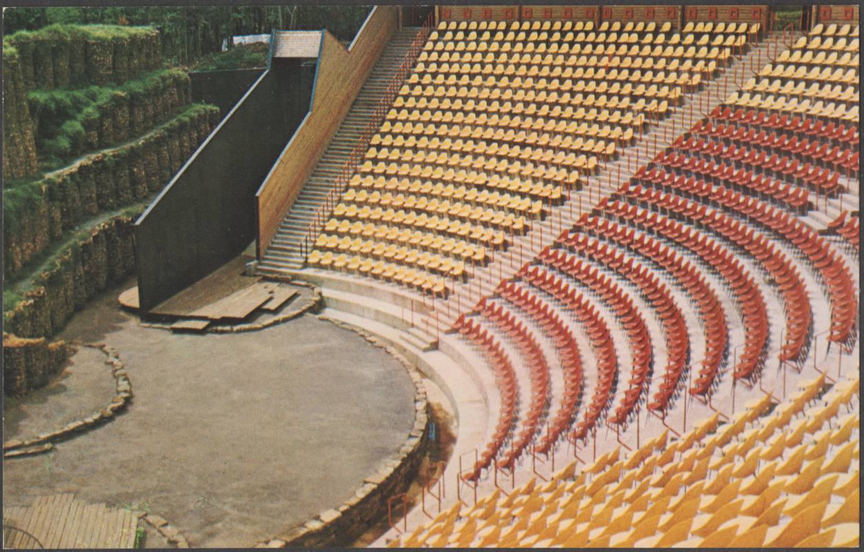 Seating area, theatre at Tsa-la-gi