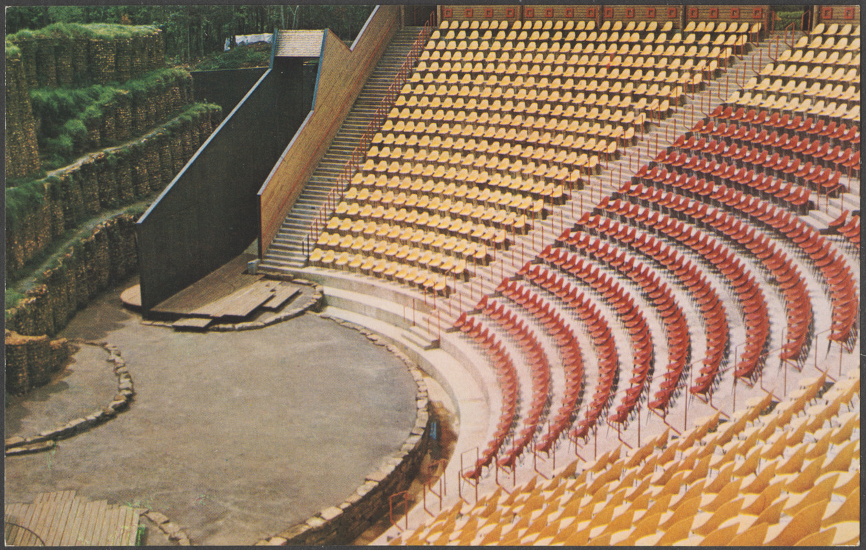 Seating area, theatre at Tsa-la-gi