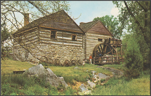 One of the many old water mills which are found throughout the state of Virginia