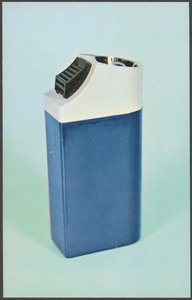 A blue lighter