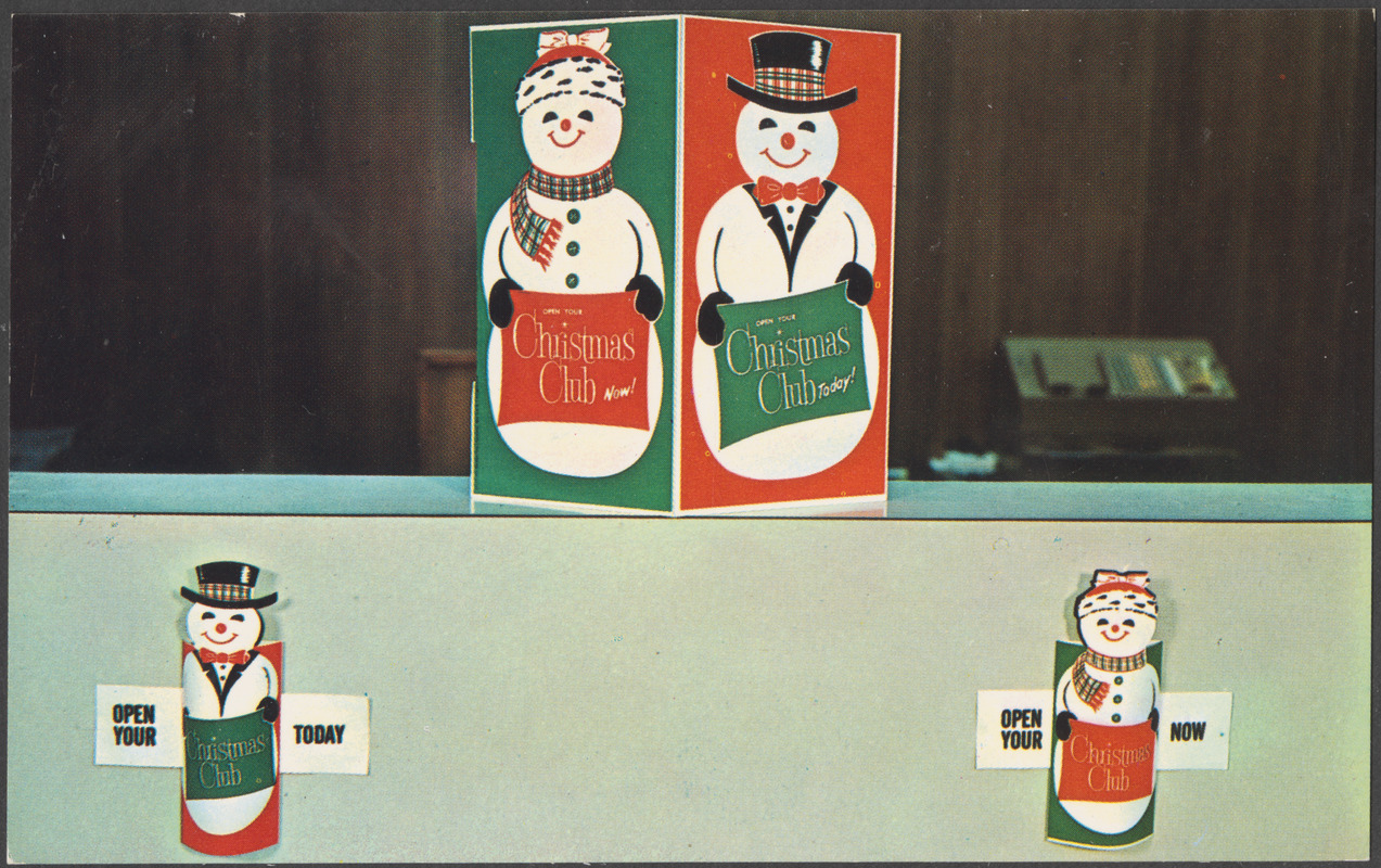 "Mr. & Mrs. Snowman" 3-piece triangle display card and stick-ons