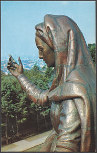 The monumental statue of the Madonna, "Queen of the Universe"