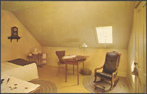 Attic room, former home of Mary Baker Eddy, 12 Broad Street, Lynn, Mass.