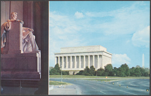 Abraham Lincoln statue, Lincoln Memorial, Washington, D. C.