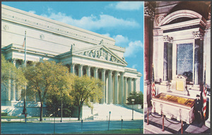 The National Archives building, Washington D. C.