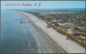 Aerial view of Avalon, N. J.