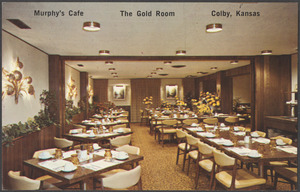 Murphy's Cafe, the Gold Room, Colby, Kansas