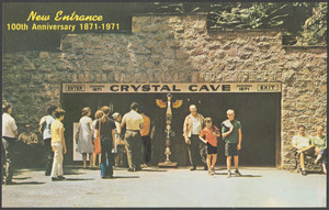 New entrance, 100th anniversary 1871-1971
