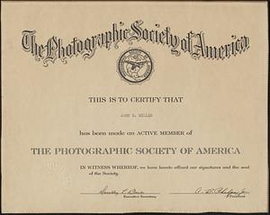 The Photographic Society of America