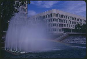 City Hall Plaza fountain