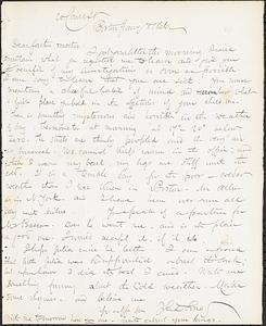 Letter from John D. Long to Zadoc Long and Julia D. Long, January 8, 1866