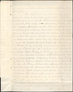 Letter from Zadoc Long to John D. Long, September 4, 1871